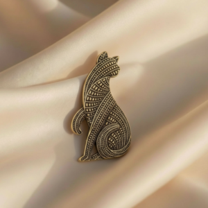 Cat Vintage Brooch